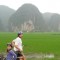Photo stop in Tamcoc TRANGAN BOAT TRIP AND TAMCOC BIKING 1 DAY TOUR from 34 USD/person only